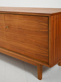 Sideboard vintage in noce anni 60 9