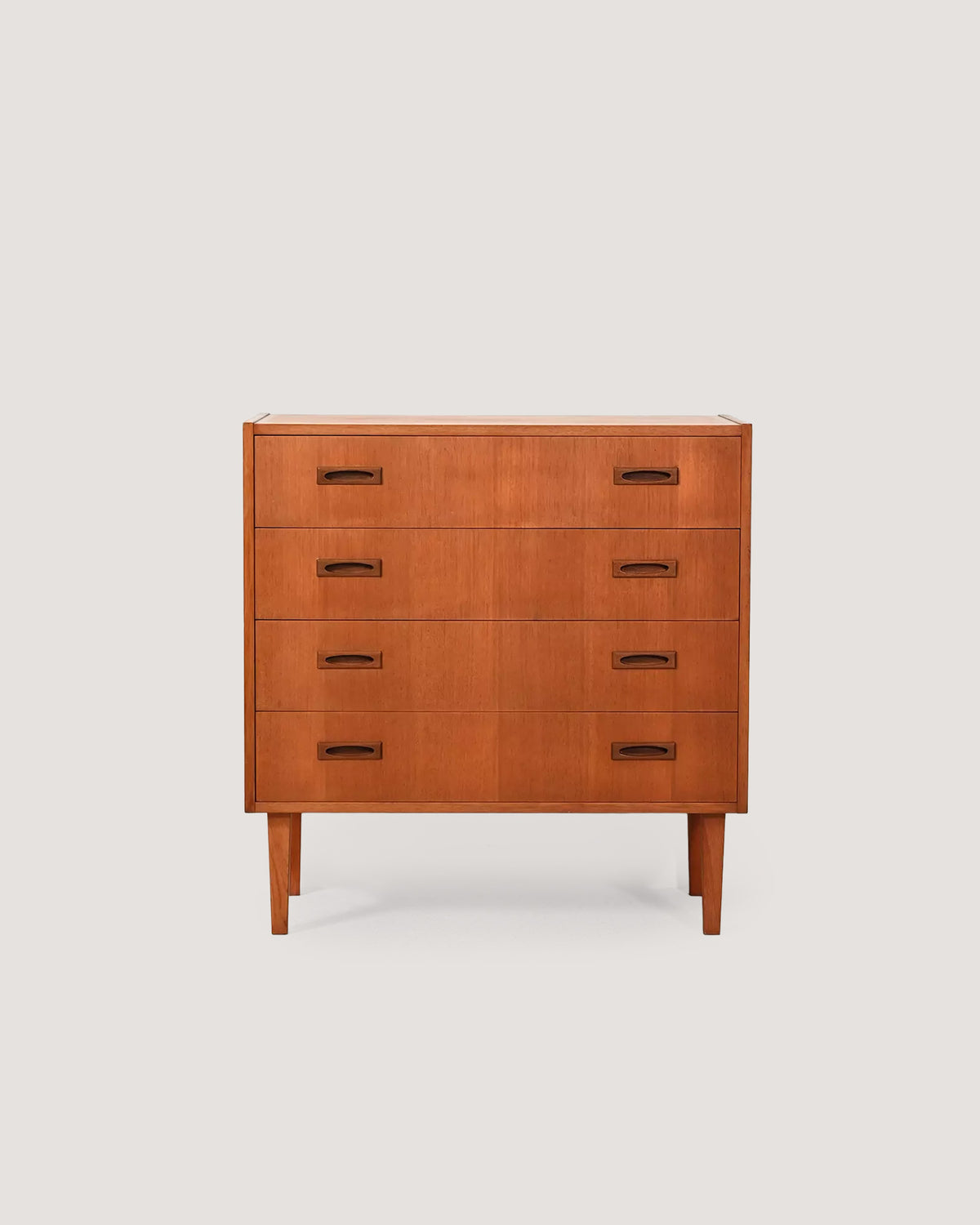 Cassettiera scandinava anni ’60 in teak