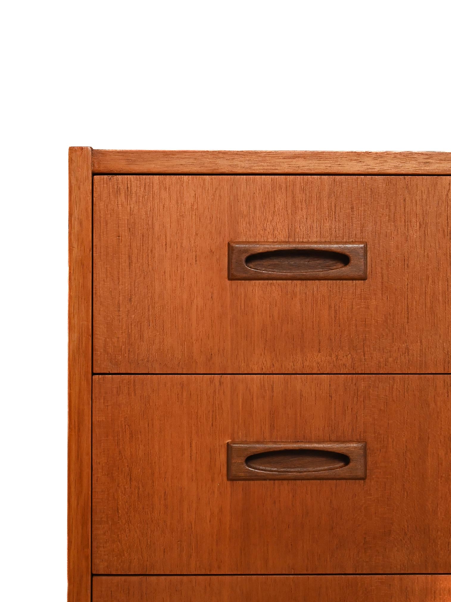 Cassettiera scandinava anni ’60 in teak 4