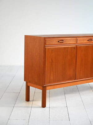 Sideboard scandinavo in teak, anni ’50-’60 6