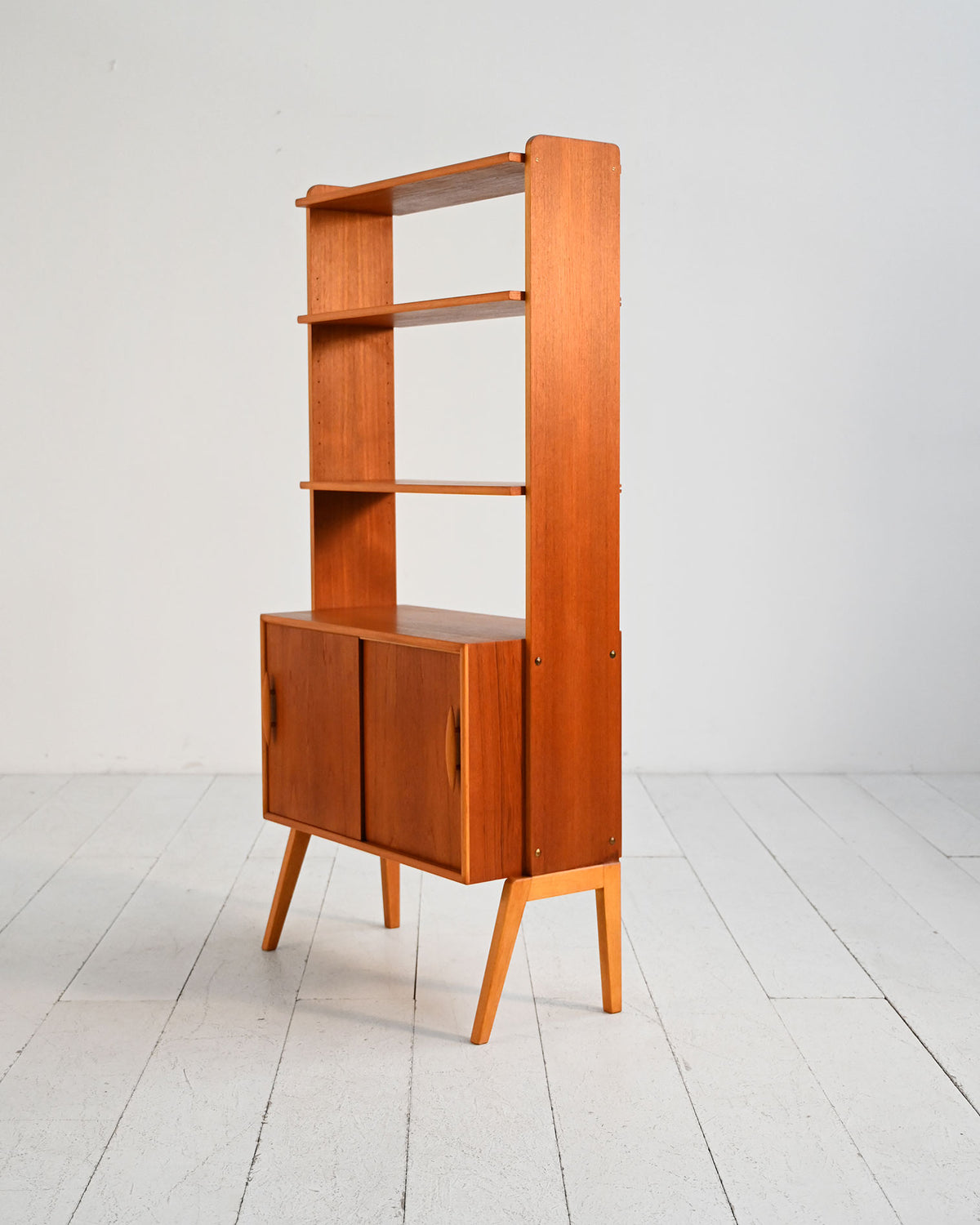 Libreria scandinava in teak, anni ’50/’60 3