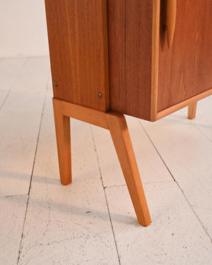 Libreria scandinava in teak, anni ’50/’60 9