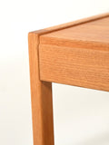 Comodino scandinavo vintage in rovere anni 60 3