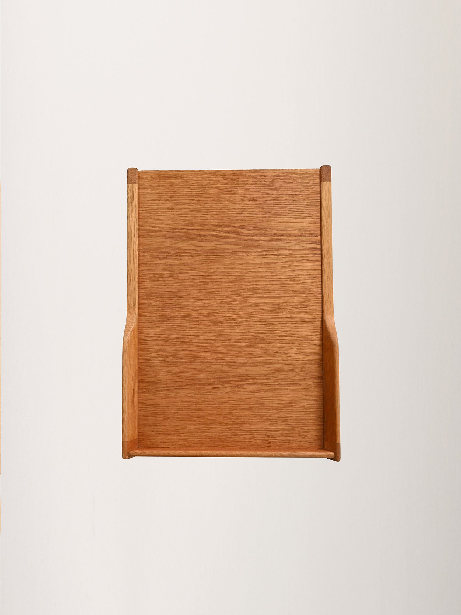 Comodino scandinavo vintage in rovere anni 60 7