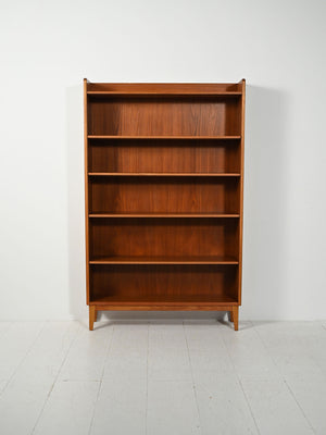 Libreria scandinava in teak di Ferdinand Lundquist, anni ’60 1