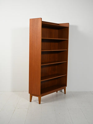 Libreria scandinava in teak di Ferdinand Lundquist, anni ’60 2