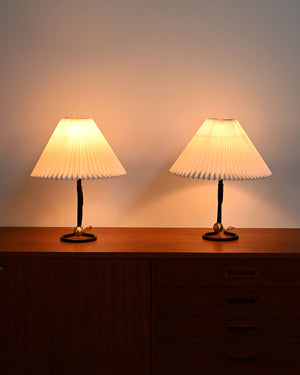 Coppia di lampade modello “Kip-Lamp” di Kaare Klint, anni ’40 3