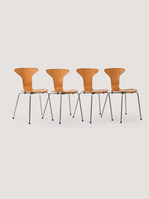 Set di 4 sedie “Mosquito” di Arne Jacobsen