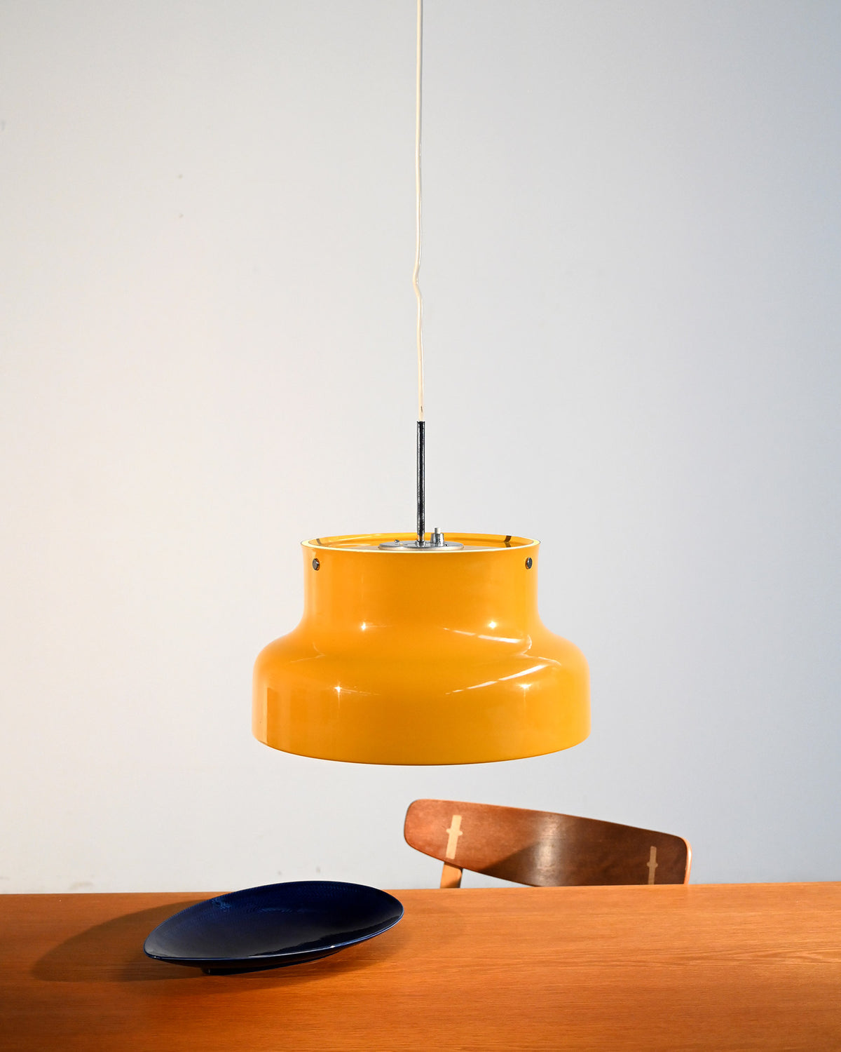 Lampada “Bumling” gialla di Anders Pehrson per Ateljé Lyktan, anni ’60 1