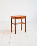 Comodino scandinavo in teak dalle linee classiche, anni ’60 2