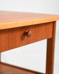 Comodino scandinavo in teak dalle linee classiche, anni ’60 5
