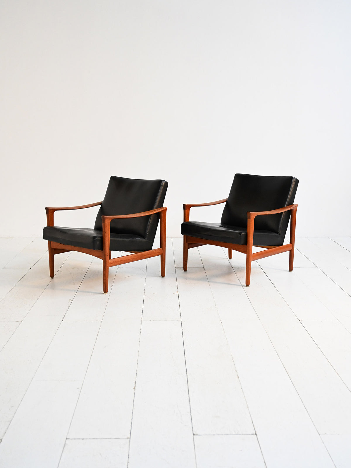 Poltrone “Oslo” di Inge Andersson per Bröderna Anderssons, anni ’60 2