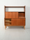 Sideboard con libreria in teak di Brantorps 2