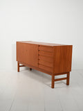 Sideboard scandinavo anni 60 dalle linee geometriche 4