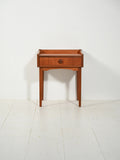 Comodino scandinavo anni ’50 in teak 1