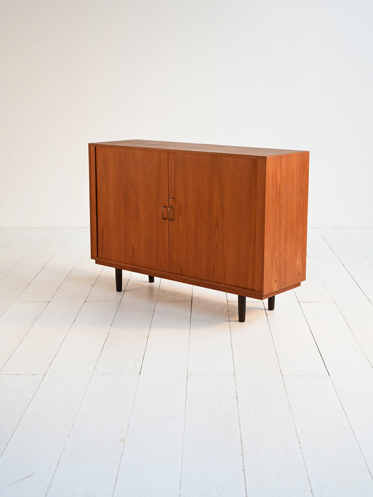 Highboard scandinavo in teak anni ’50 4