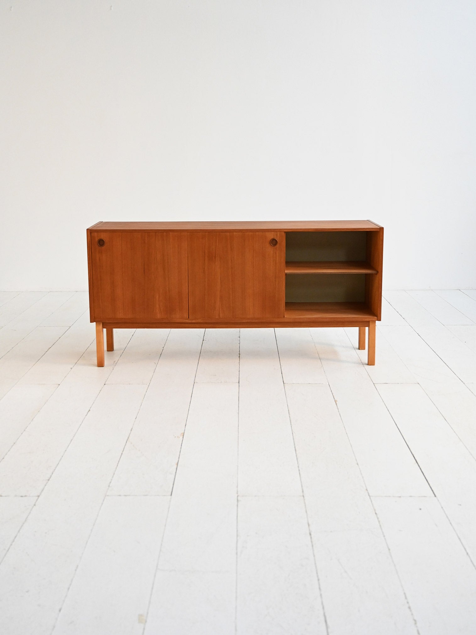 Sideboard anni ’60 in teak scandinavo 2