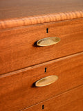 Cabinet danese anni ’50 con maniglie in ottone 8