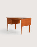 Scrivania con ribalta in teak anni ’60