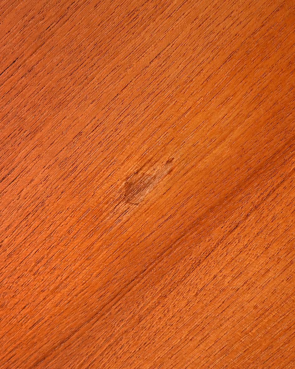 Scrivania con ribalta in teak anni ’60 7