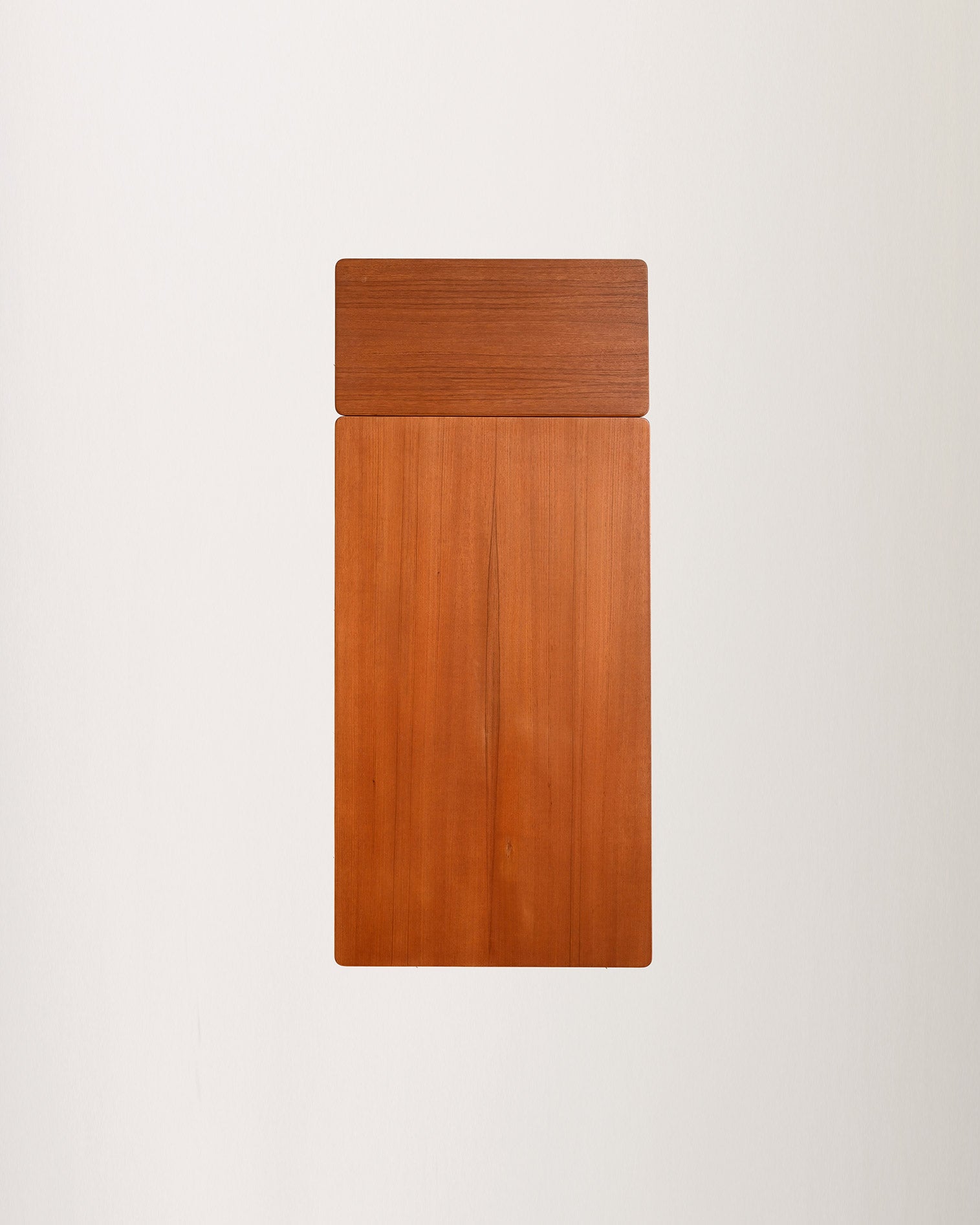 Scrivania con ribalta in teak anni ’60 9
