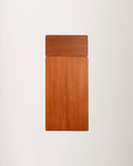 Scrivania con ribalta in teak anni ’60 9