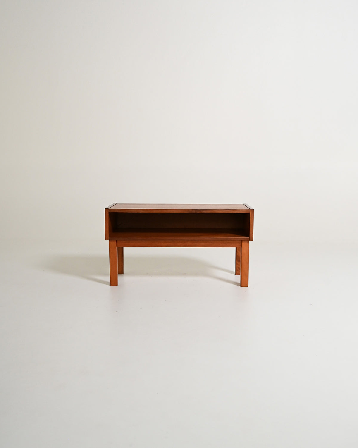 Tavolino rettangolare in teak, anni '60