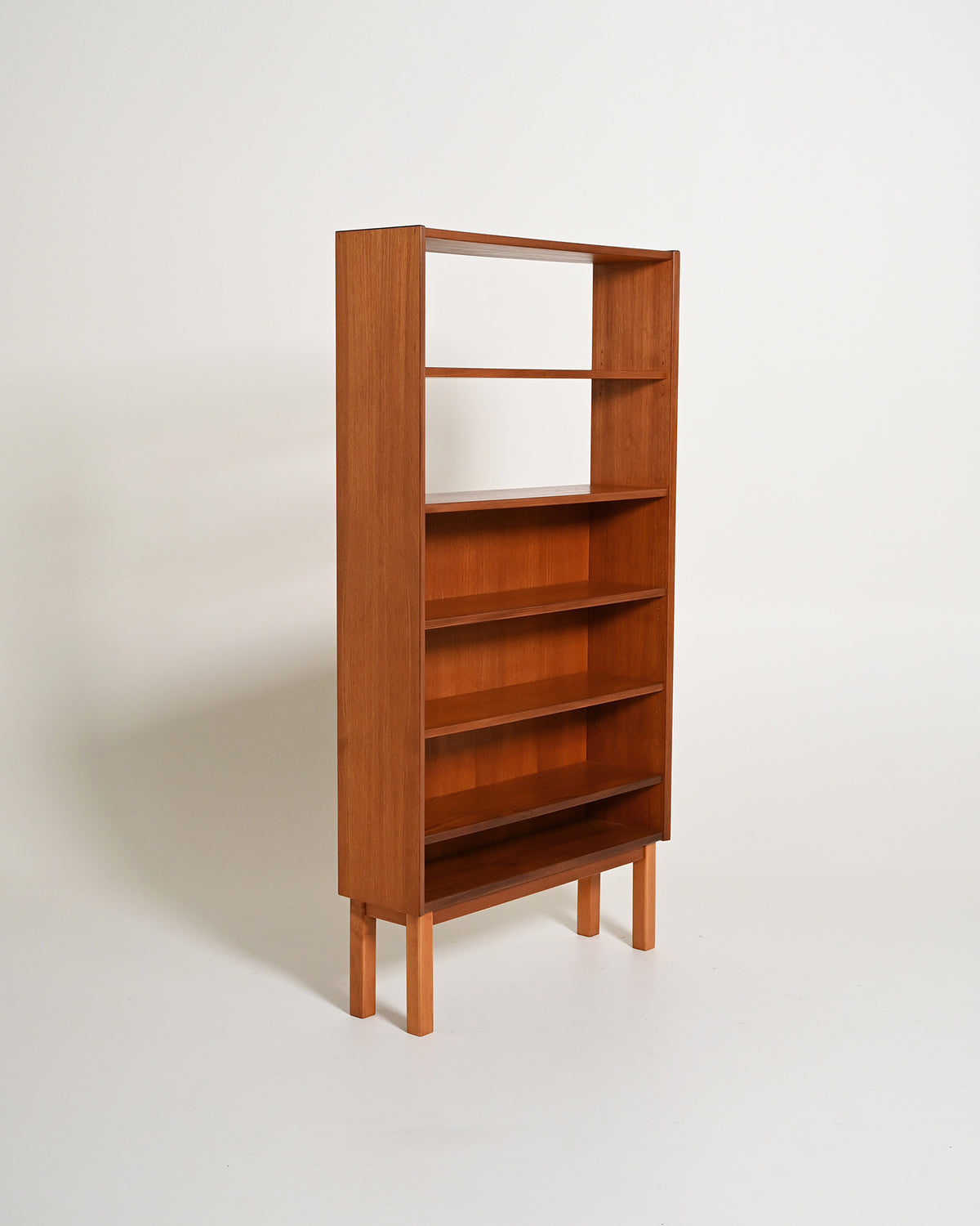 Libreria scandinava in teak, anni '60