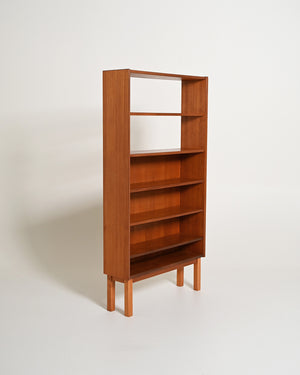 Libreria scandinava in teak, anni '60