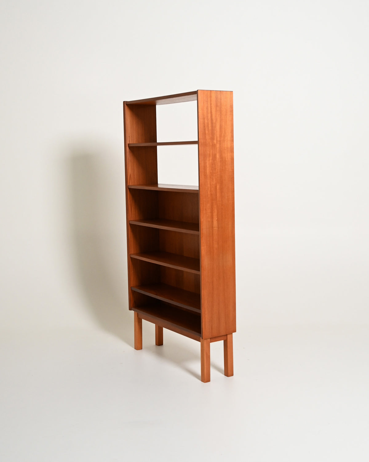 Libreria scandinava in teak, anni '60