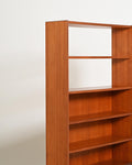 Libreria scandinava in teak, anni '60