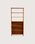 Libreria scandinava in teak, anni ’50/’60