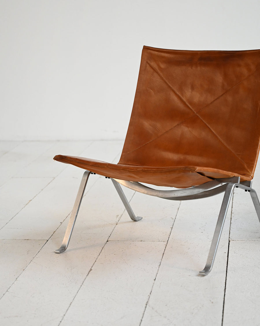 Coppia di poltrone modello "PK22" di Poul Kjærholm per E. Kold Christensen, anni ’50