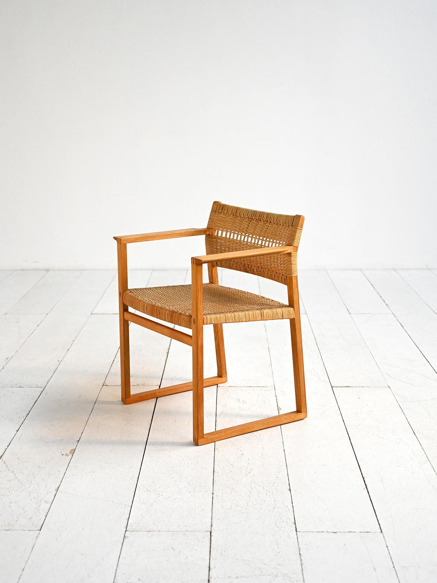 Sedie "modello BM62” di Børge Mogensen, anni ’50