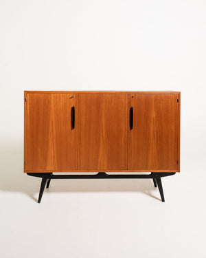 Highboard svedese “Casino” in teak, anni ’50