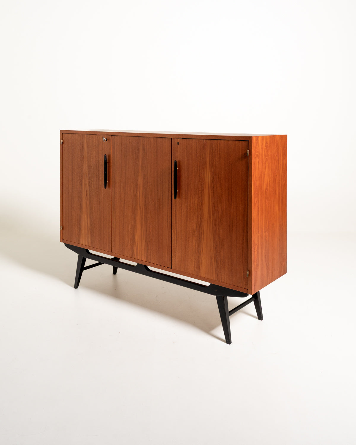 Highboard svedese “Casino” in teak, anni ’50