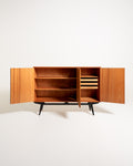 Highboard svedese “Casino” in teak, anni ’50