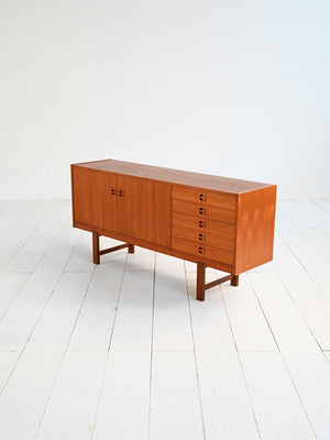 Sideboard scandinavo in teak anni ’60 3