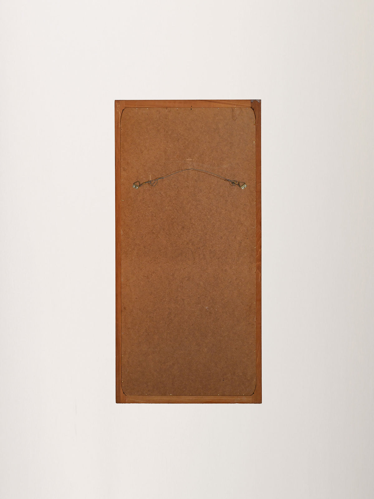 Specchio scandinavo in teak anni Sessanta 5