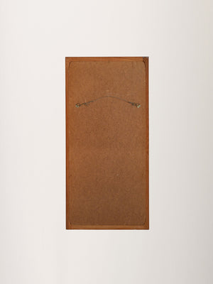 Specchio scandinavo in teak anni Sessanta 5