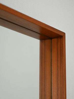 Specchio svedese in teak anni 50–60 3