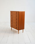 Sestina vintage scandinava in teak, anni ’60 1