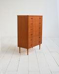 Sestina vintage scandinava in teak, anni ’60 2