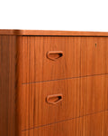 Sestina vintage scandinava in teak, anni ’60 4