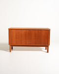 Sideboard a serranda orizzontale di Möbelindustrierna i Tierp AB, anni ’60