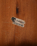Tavolino vintage svedese con piano estraibile