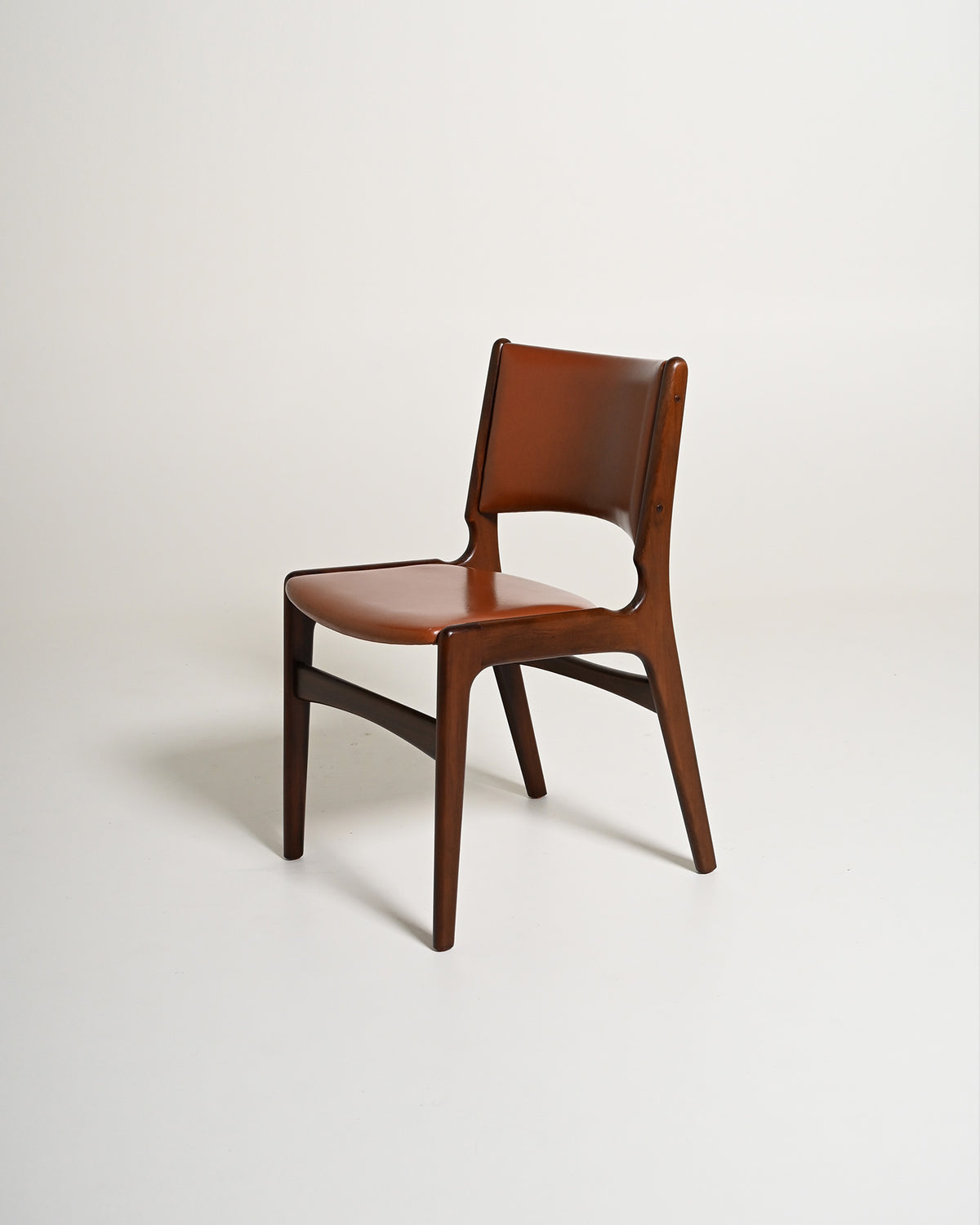 Set di sei sedie danesi "Modello 89" di Erik Buch per Anderstrup Møbelfabrik, anni '60