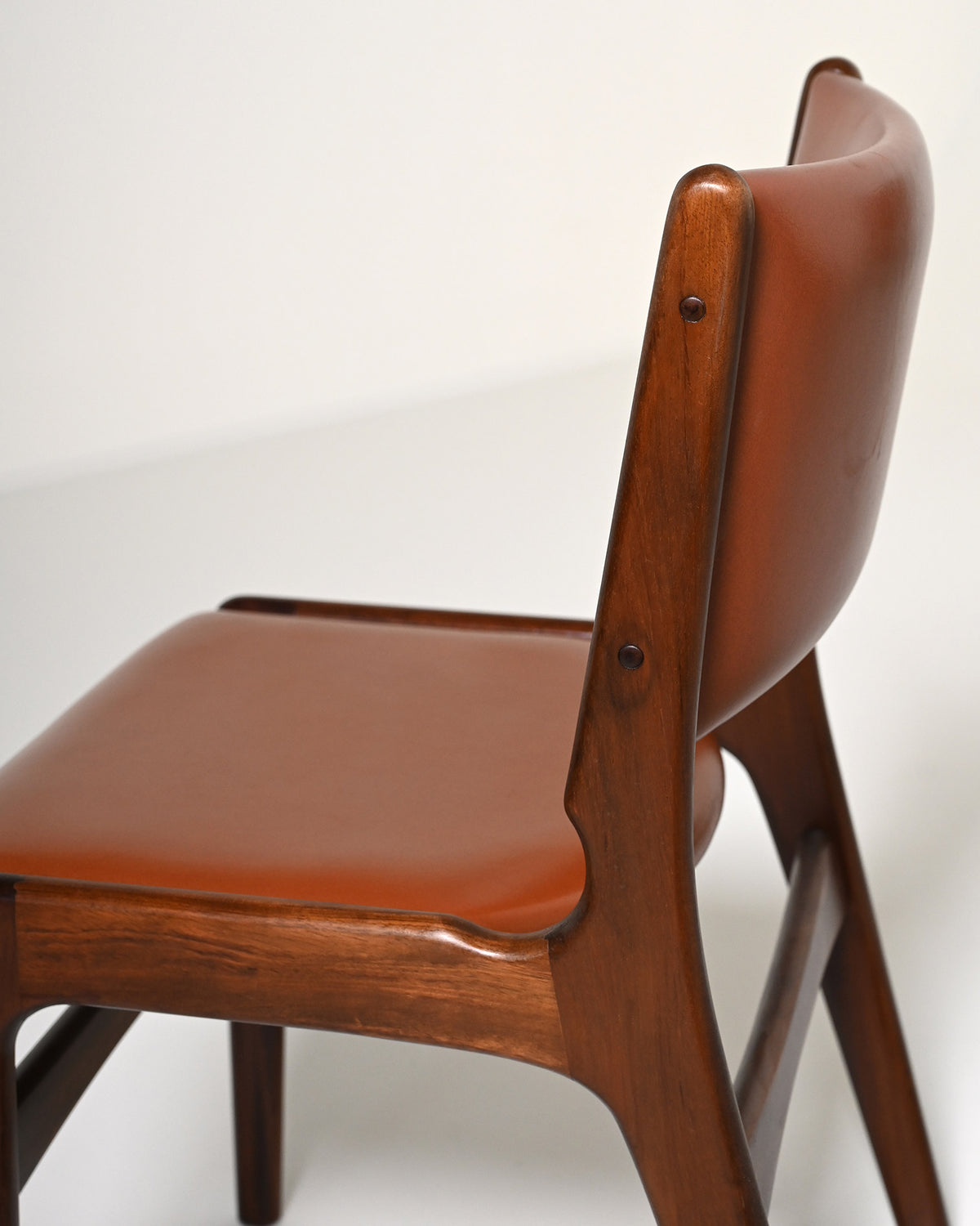 Set di sei sedie danesi "Modello 89" di Erik Buch per Anderstrup Møbelfabrik, anni '60