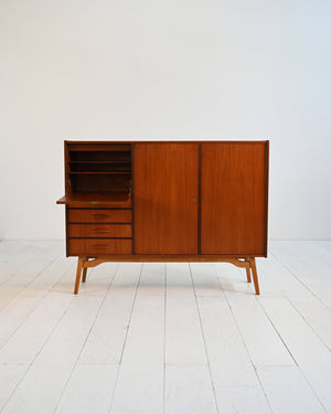Highboard danese in teak e mogano, anni ’50 3