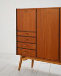 Highboard danese in teak e mogano, anni ’50 5